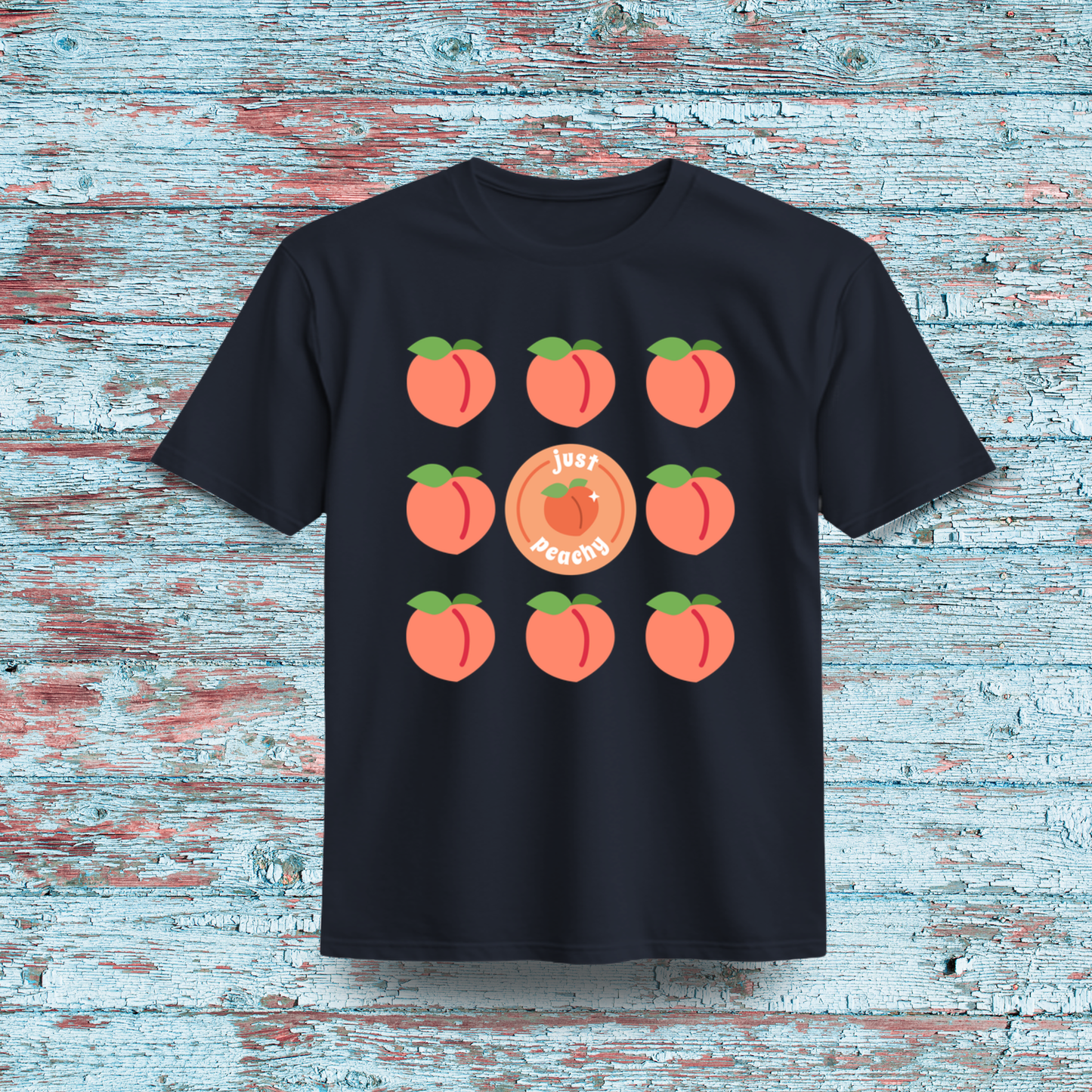 Just Peachy 100% Organic Cotton T-Shirt