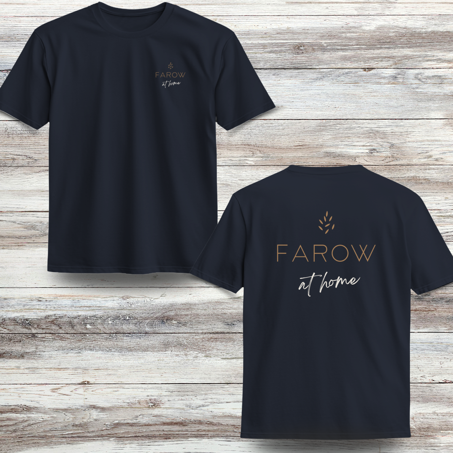 Farow at Home Logo 100% Organic Cotton T-Shirt