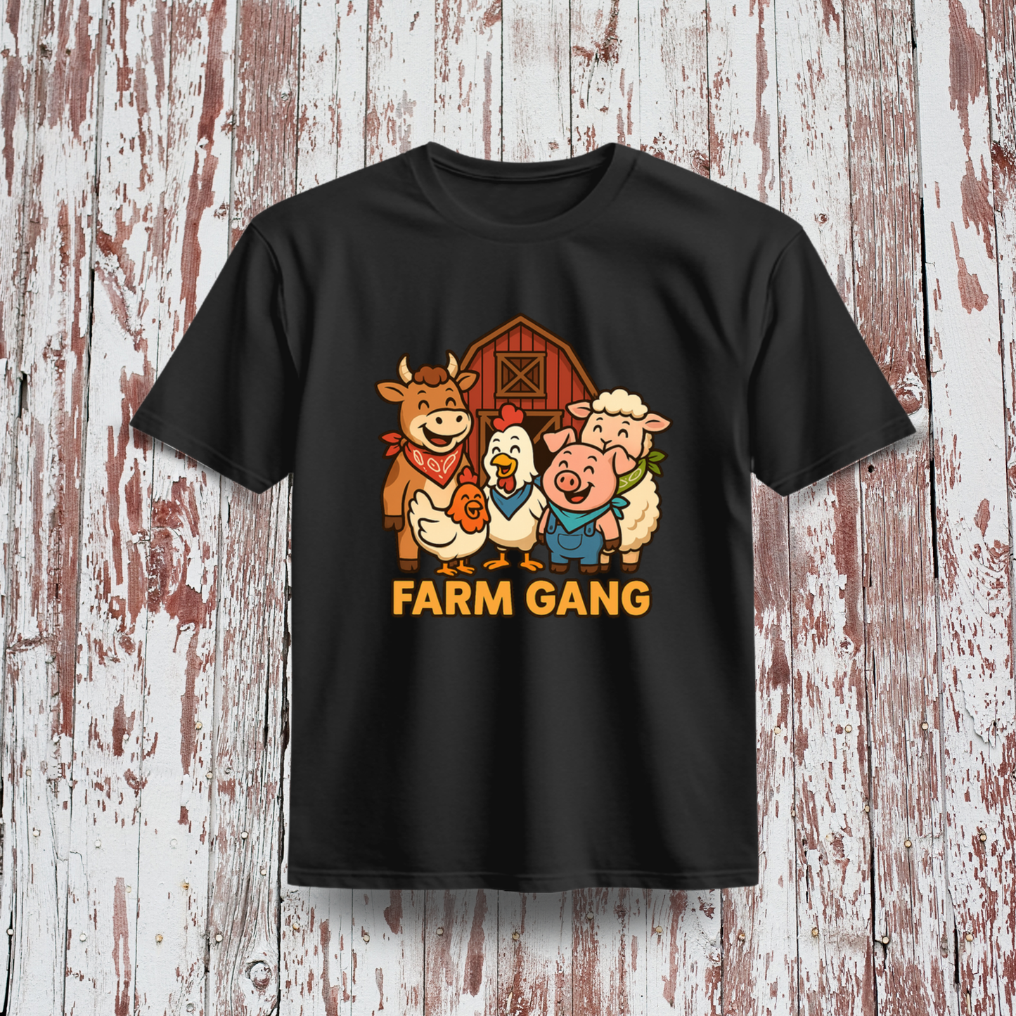 Farm Gang 100% Organic Cotton T-Shirts