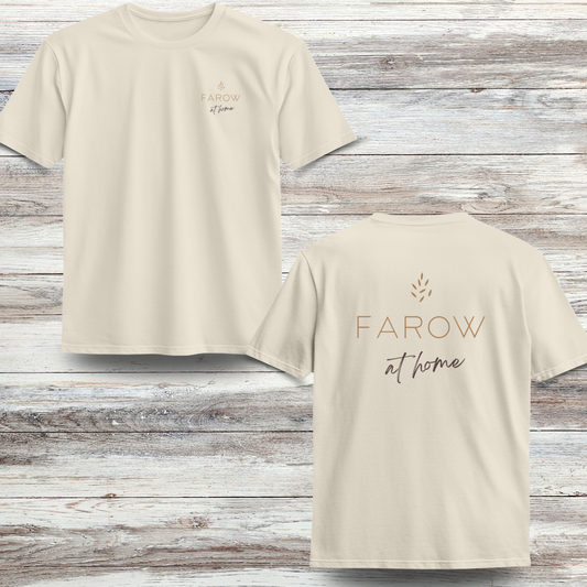 Farow at Home 100% Organic Cotton T-Shirt