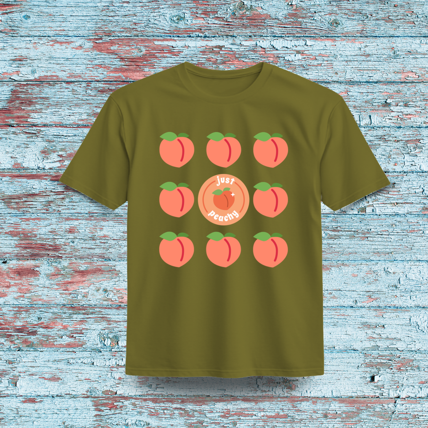 Just Peachy 100% Organic Cotton T-Shirt