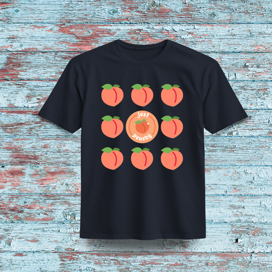 Just Peachy 100% Organic Cotton T-Shirt